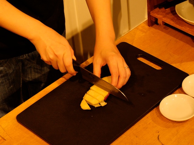 さつまいもカット