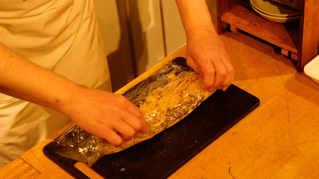 サバの漬けこみ